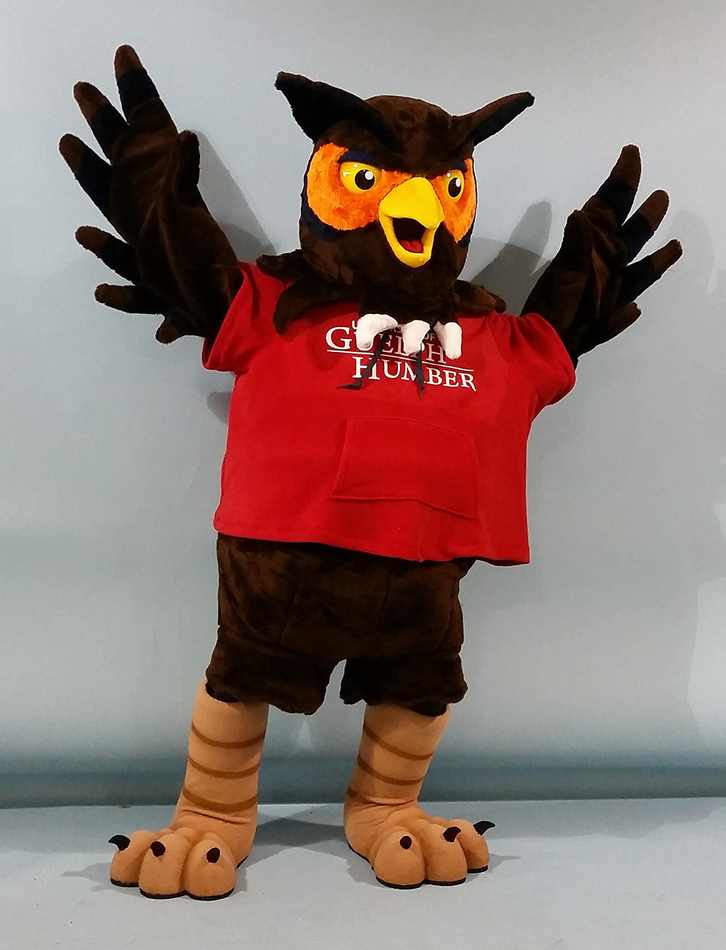 Image of UofGH mascot Swoop