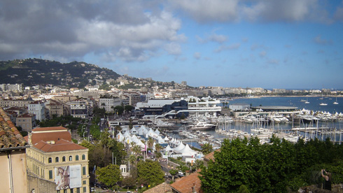 Scene from Cannes.
