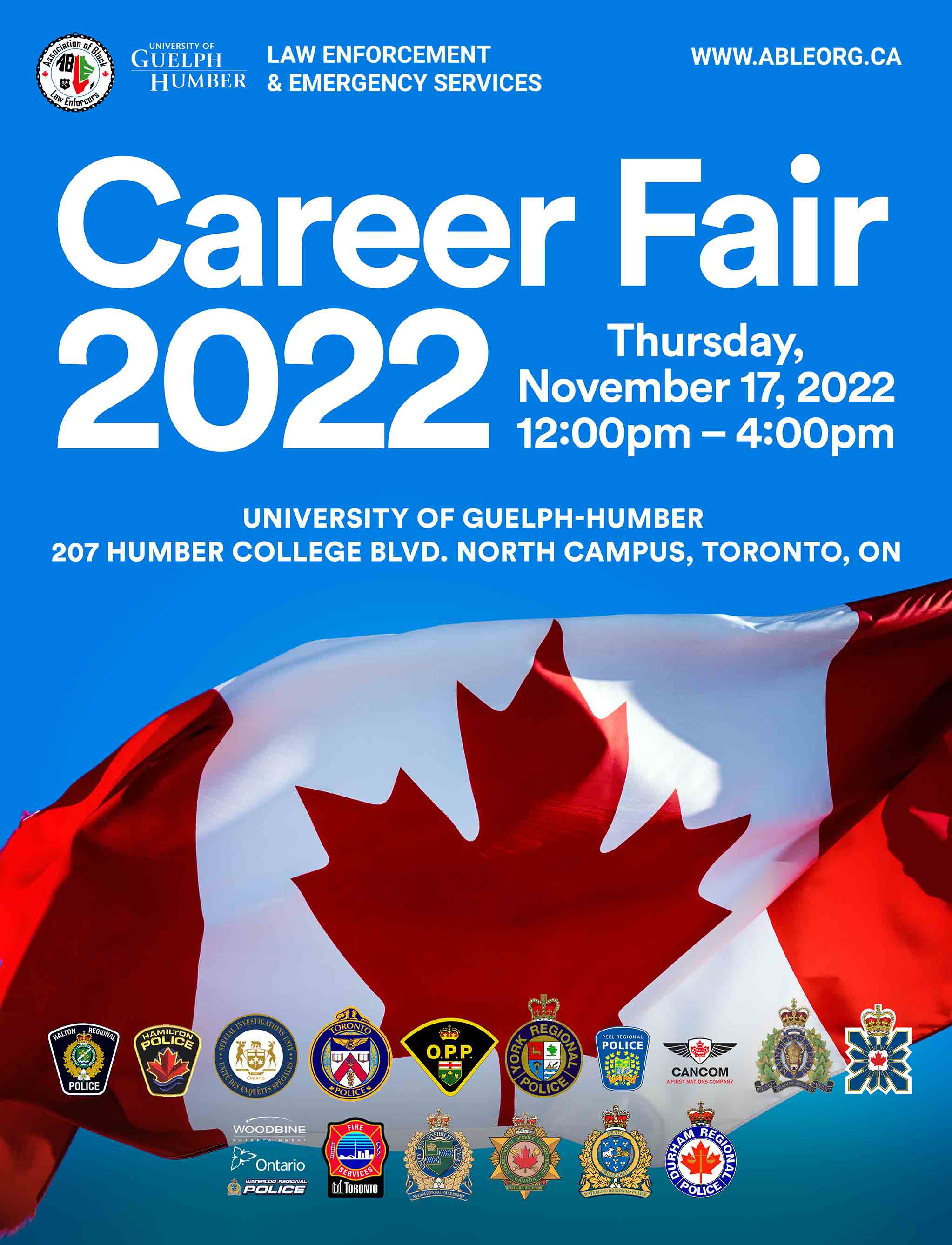 Poster from ABLE Career Fair