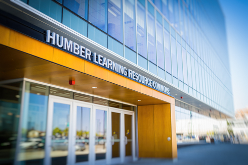 Photo of Humber Learning Resource Commons Entrance