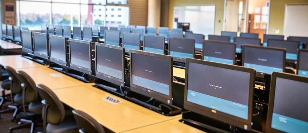 Computers in the new learning lab