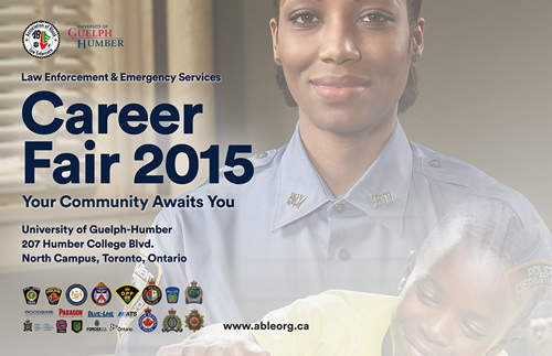 Able poster with text that reads: Career Fair 2015