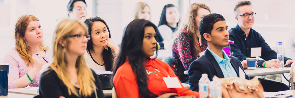 Attentive students in a training session.