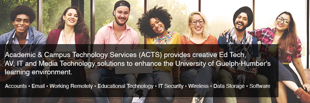 Text that reads: Academic & Campus Technology Services (ACTS)