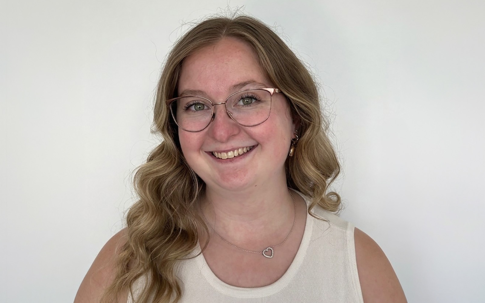 person with long blonde hair