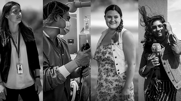 Four UofGH alumni