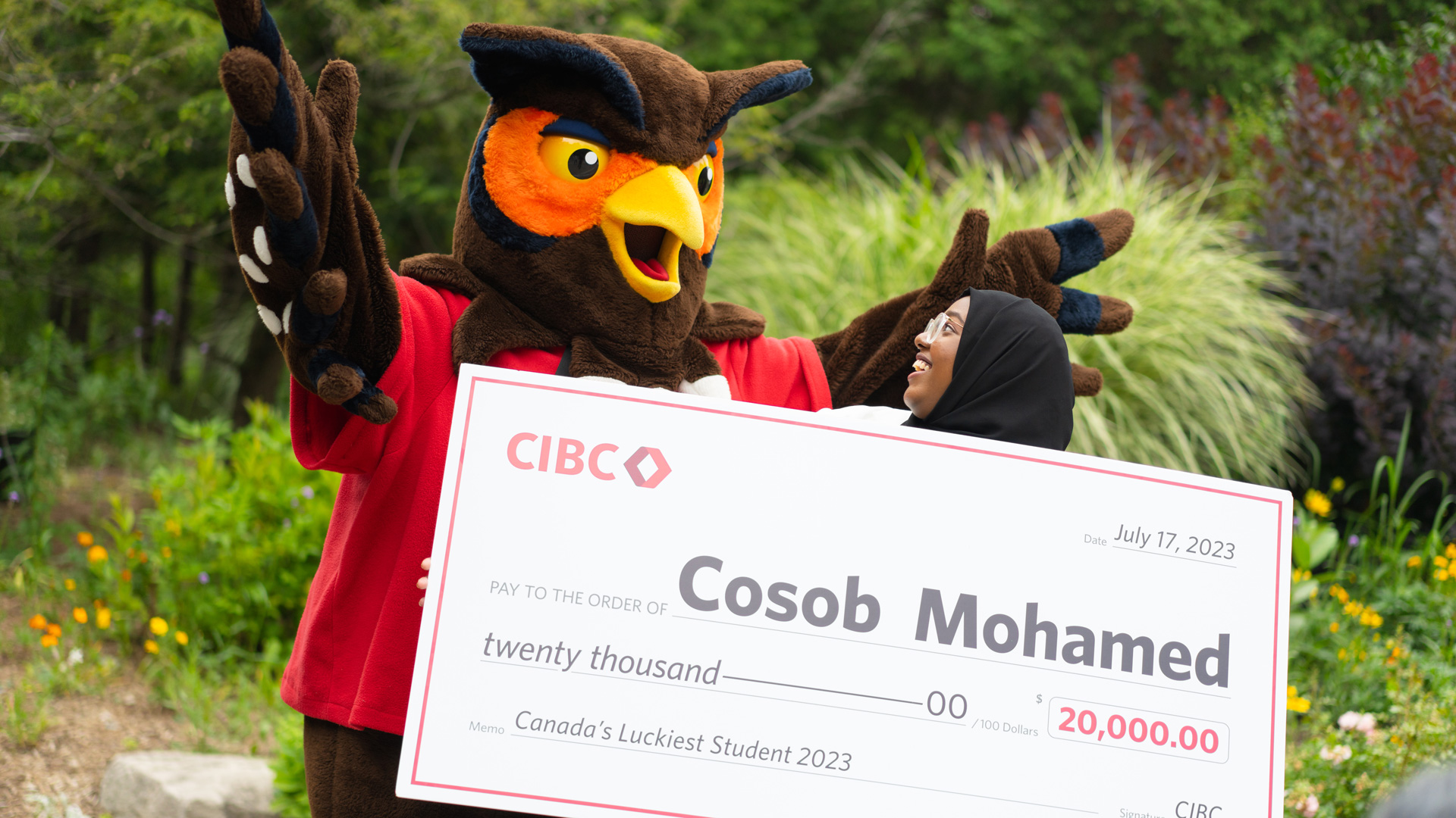 Guelph-Humber Business Student Hits the Jackpot Winning Canada’s Luckiest Student Contest - image