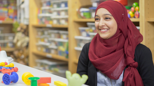 An alumna fulfilling her dream working in Child Life at SickKids - image