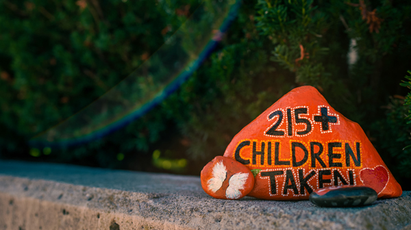 UofGH students create art installation to honour Indigenous children on Orange Shirt Day - image