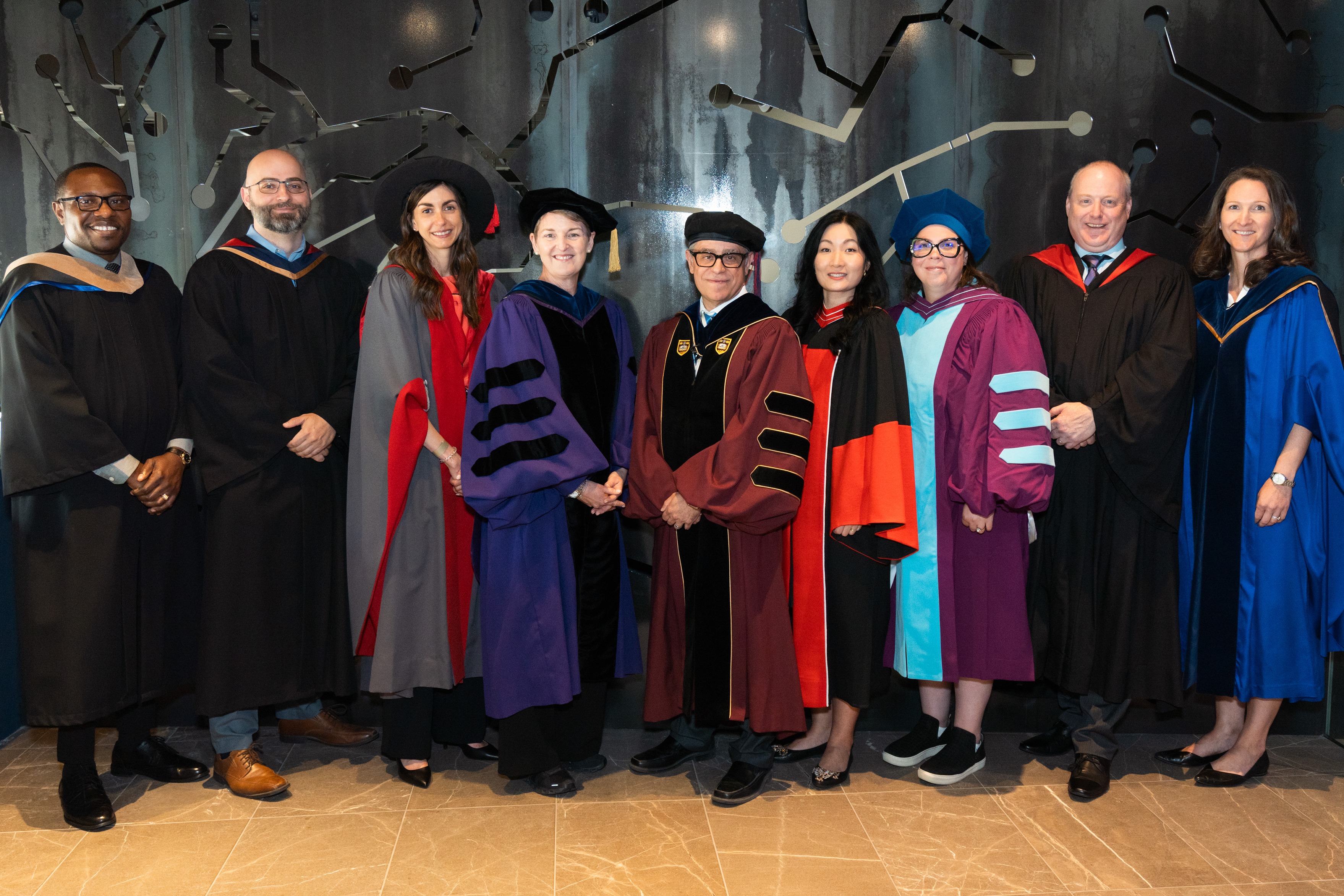 Group photo of U of GH senior administration