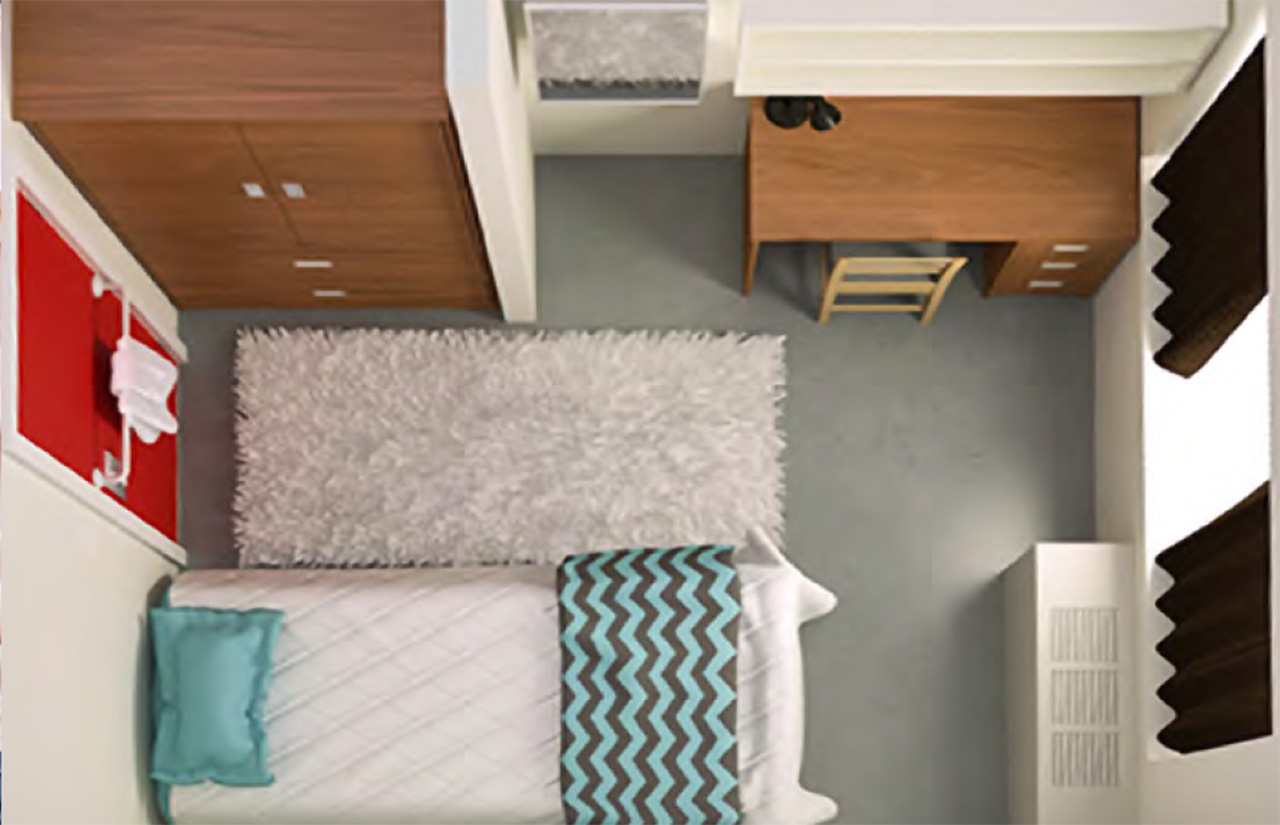 Humber Residence humber room layout