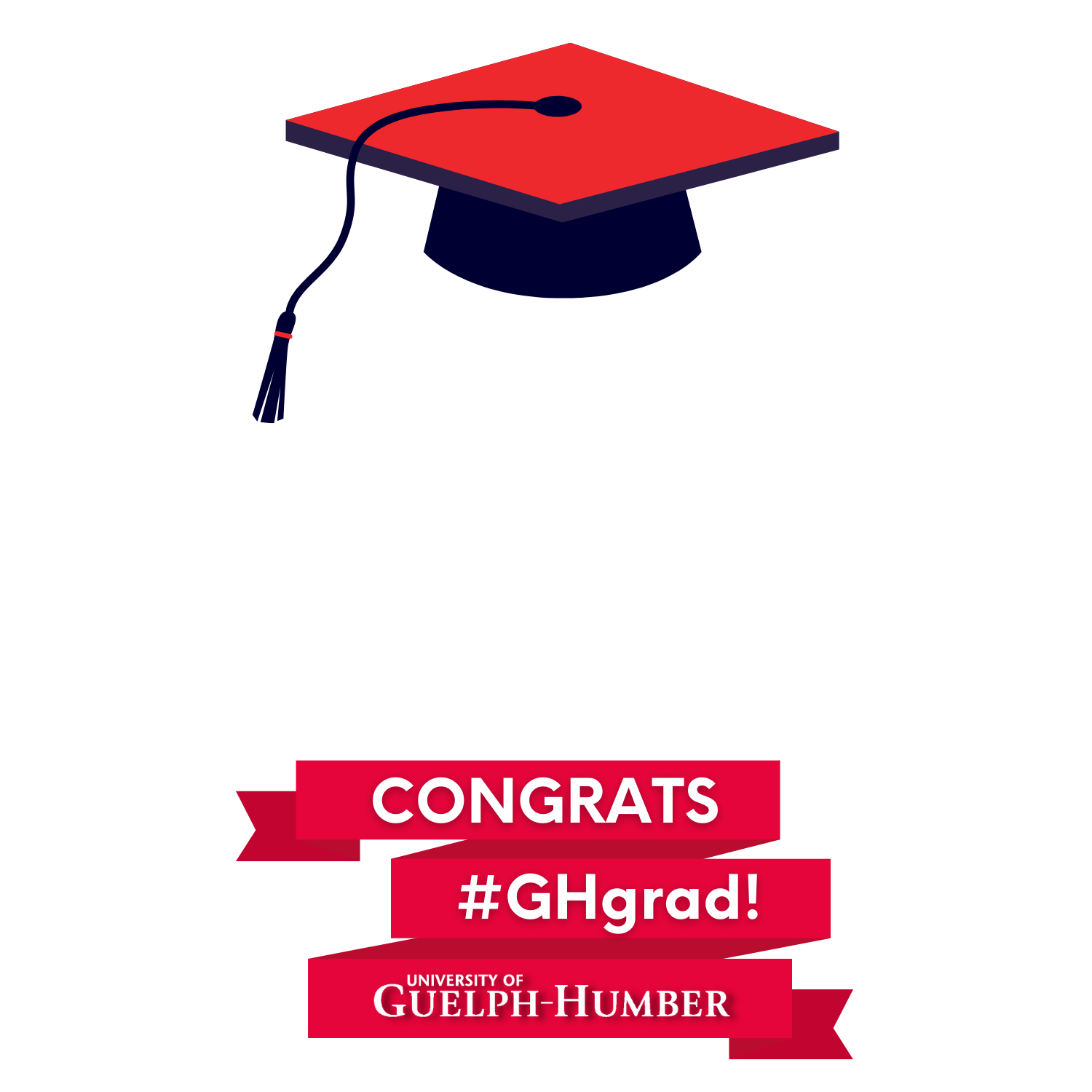 Use Facebook profile frame: Congrats #GHgrad!