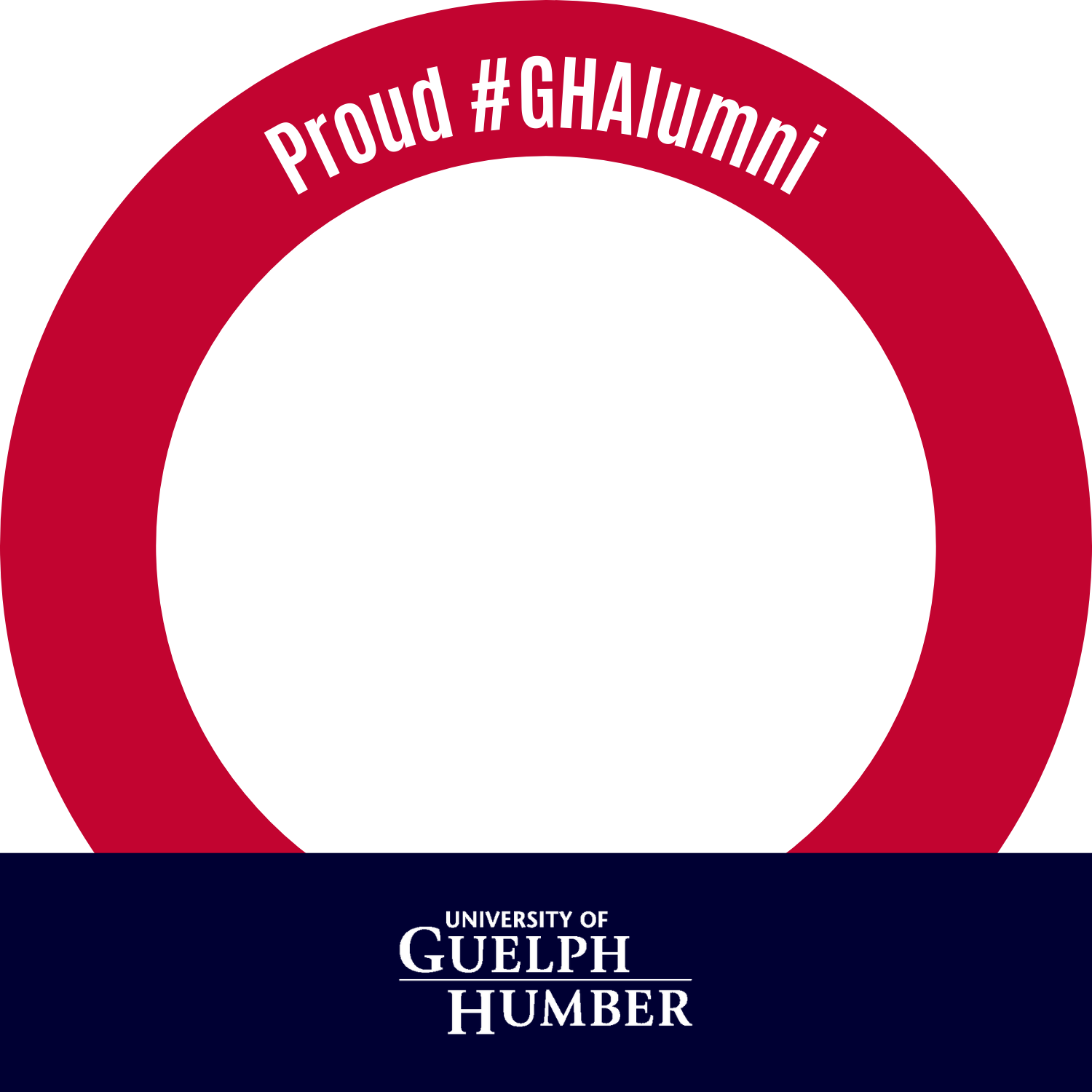 Use Facebook profile frame: Proud #GHAlumni