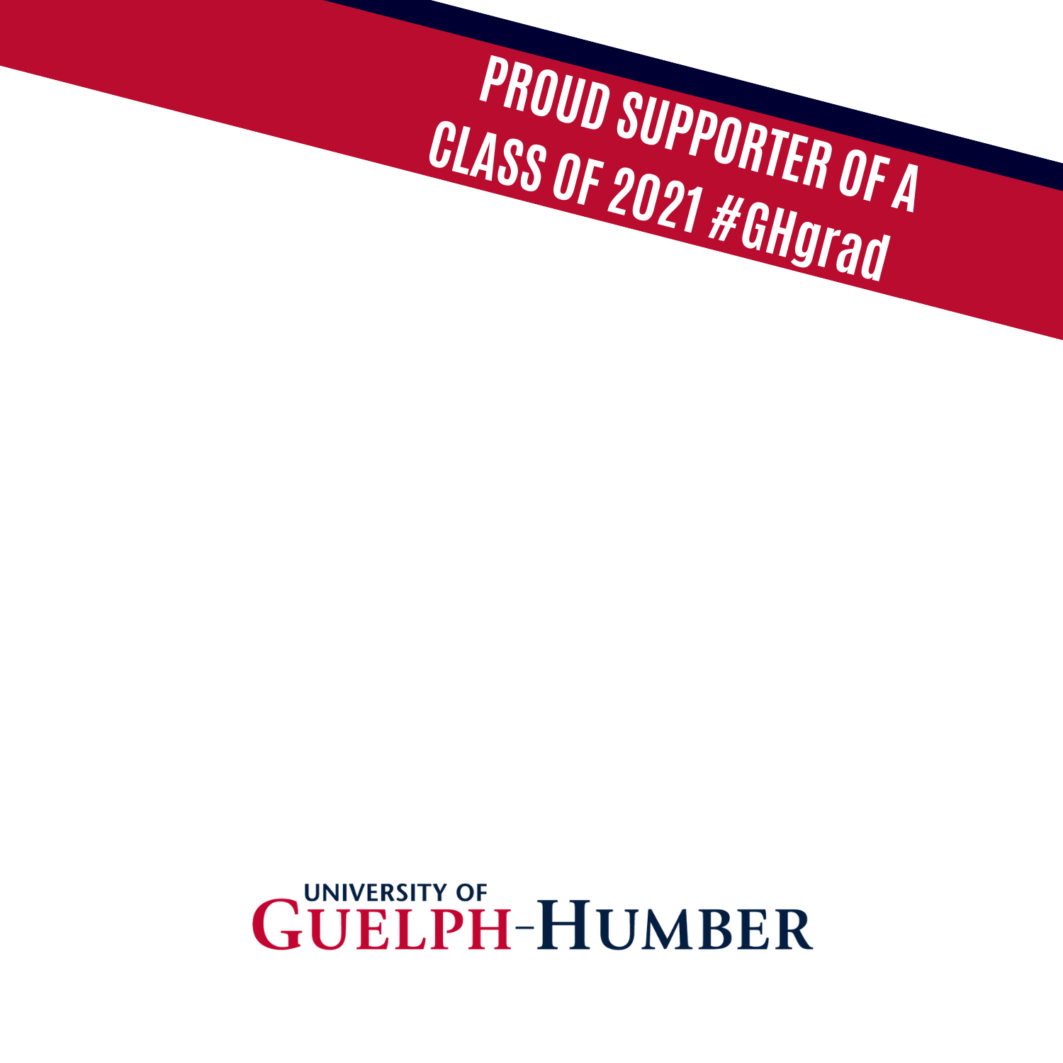 Use Facebook profile frame: Proud Supporter of a Class of 2021 #GHgrad