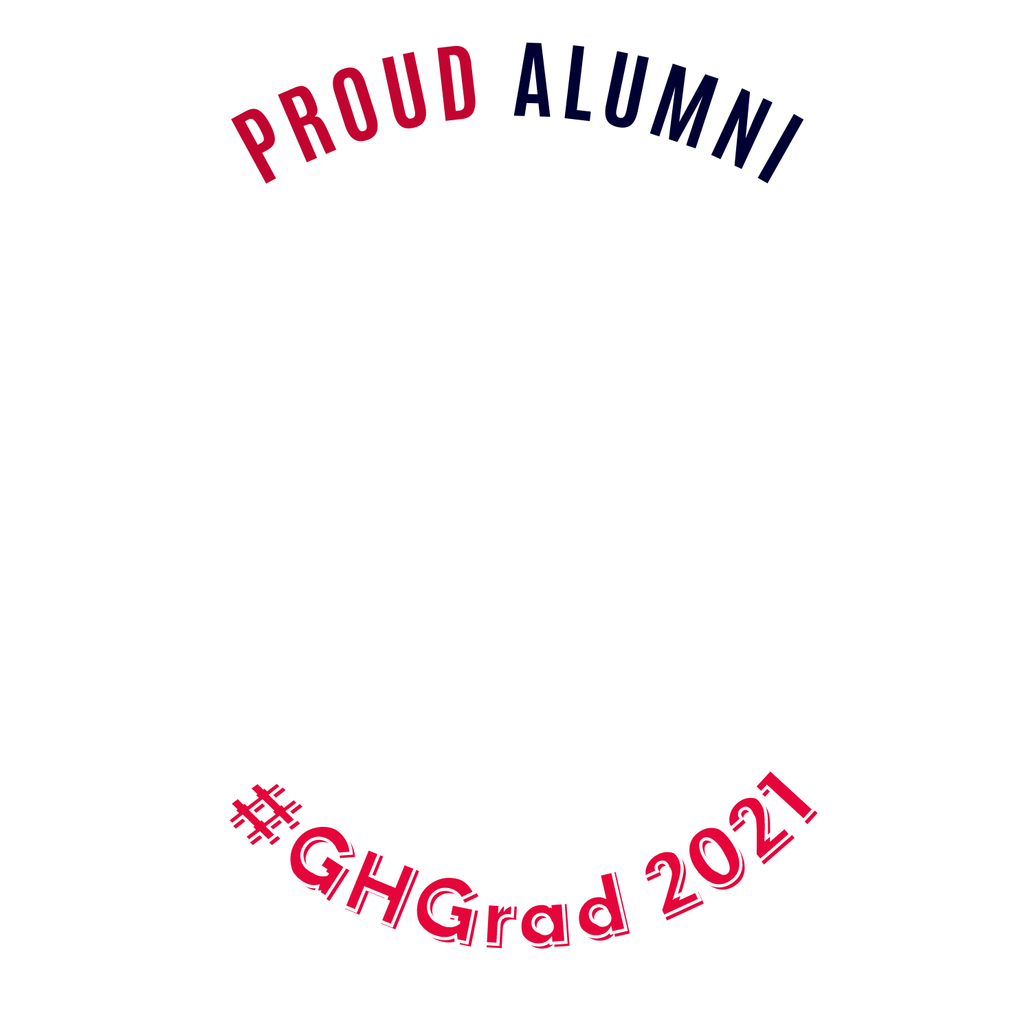 Use Facebook profile frame: Proud Alumni, #GHgrad 2021