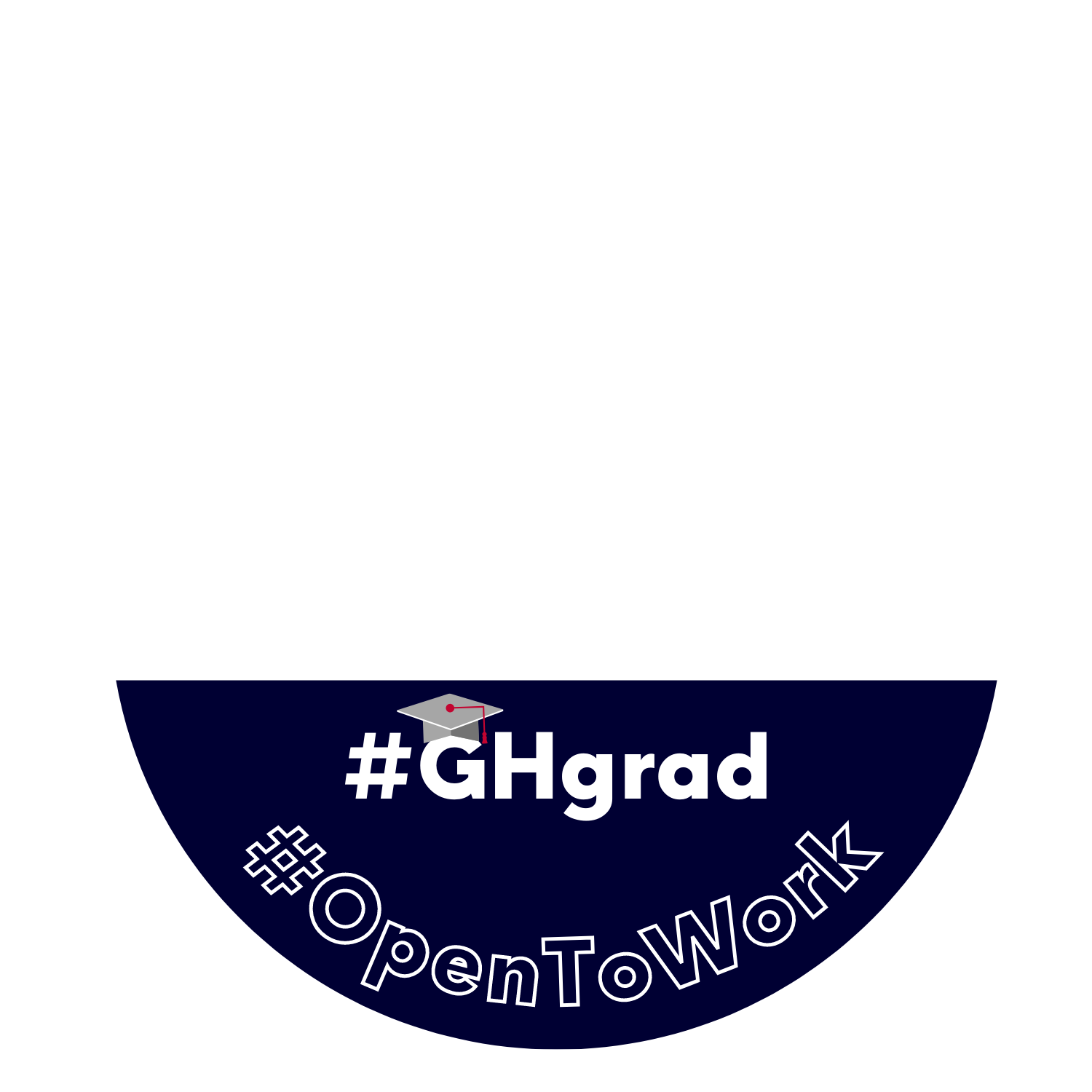 Use Facebook profile frame: #GHgrad, #OpenToWork