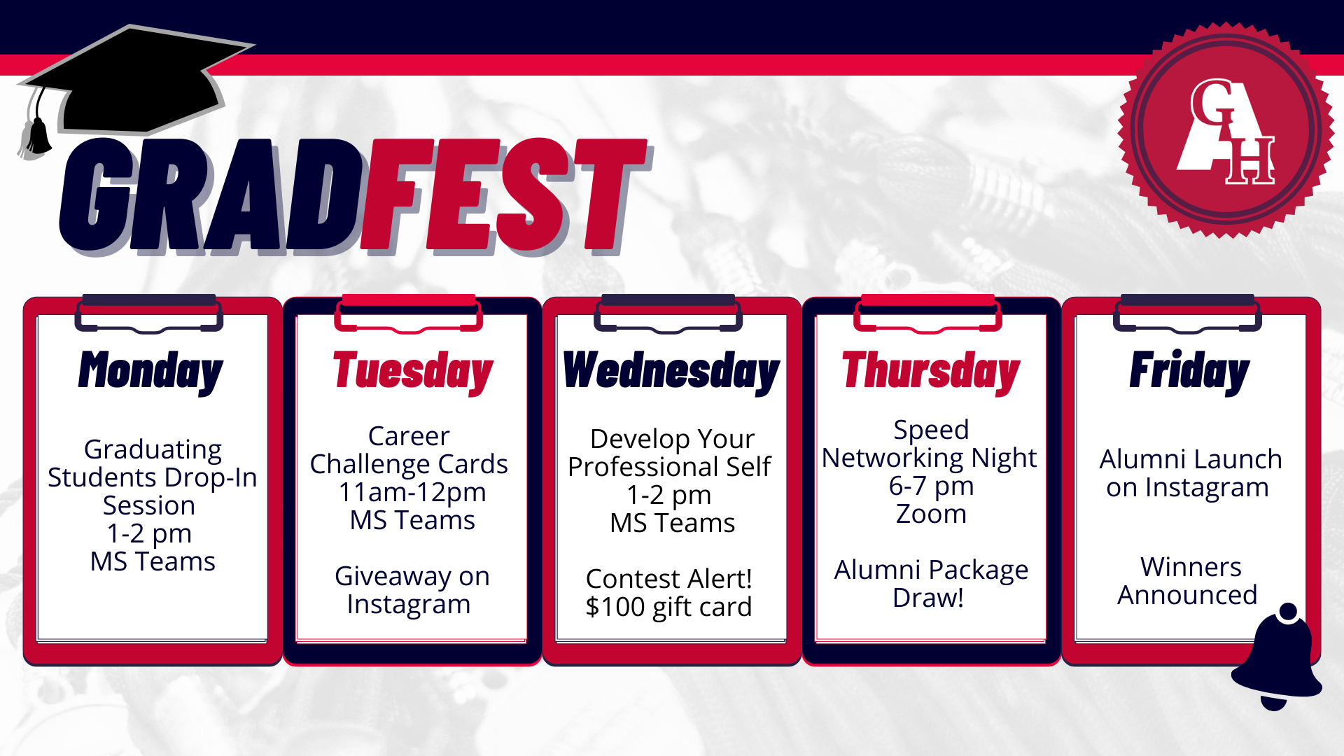 GradFest Schedule
