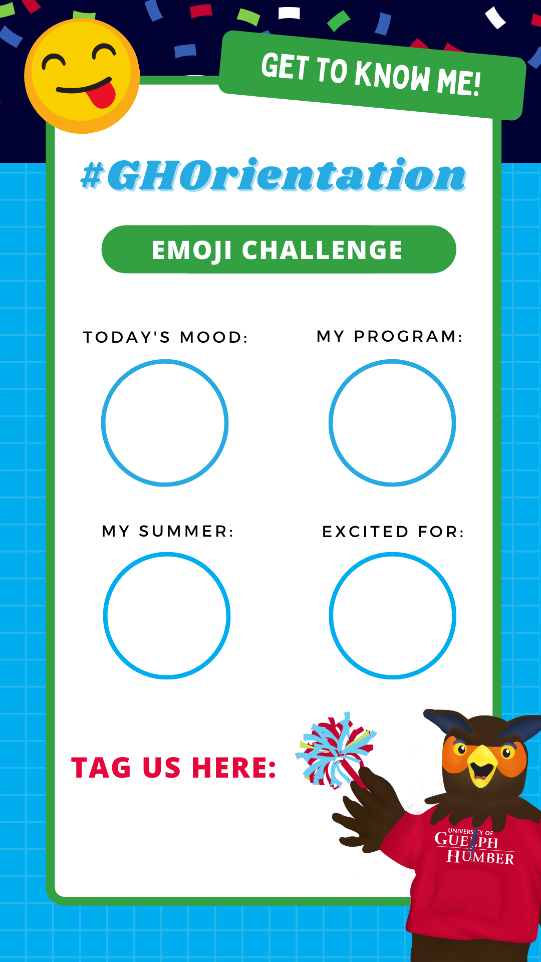 #GHOrientation Emoji Challenge template