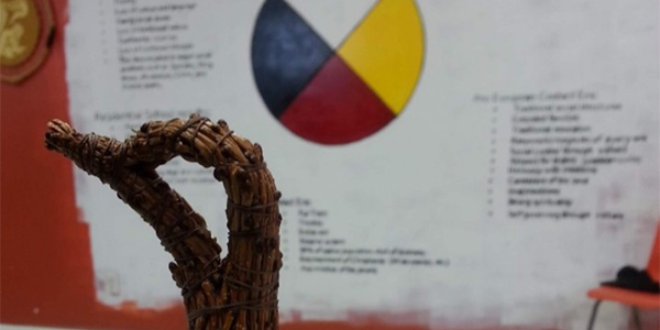 Student Studying Indigenous work