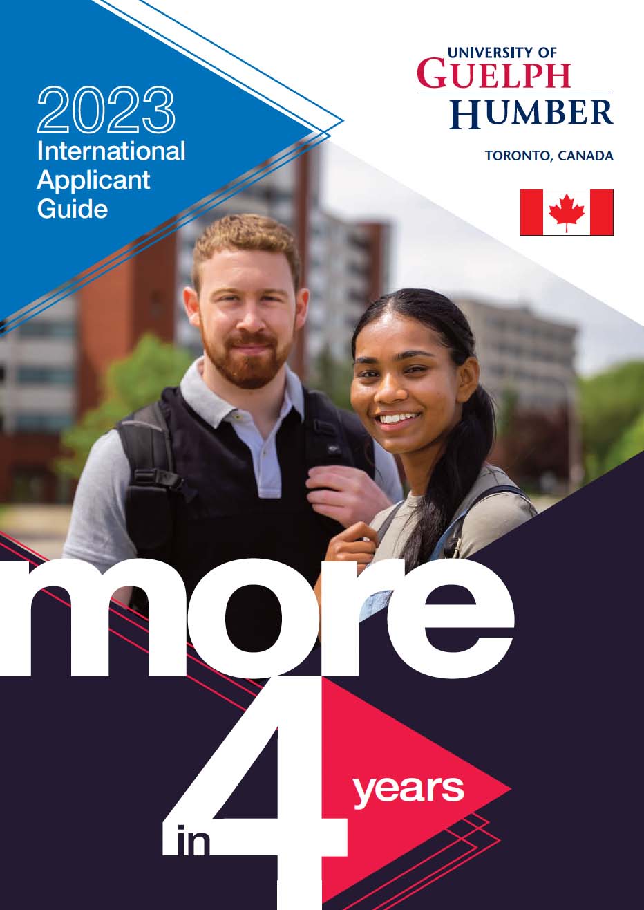 Cover page of International Applicant Guide