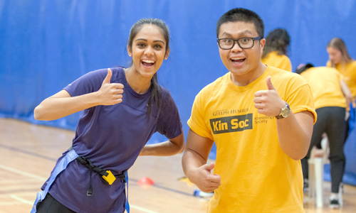 students playing capture the flag