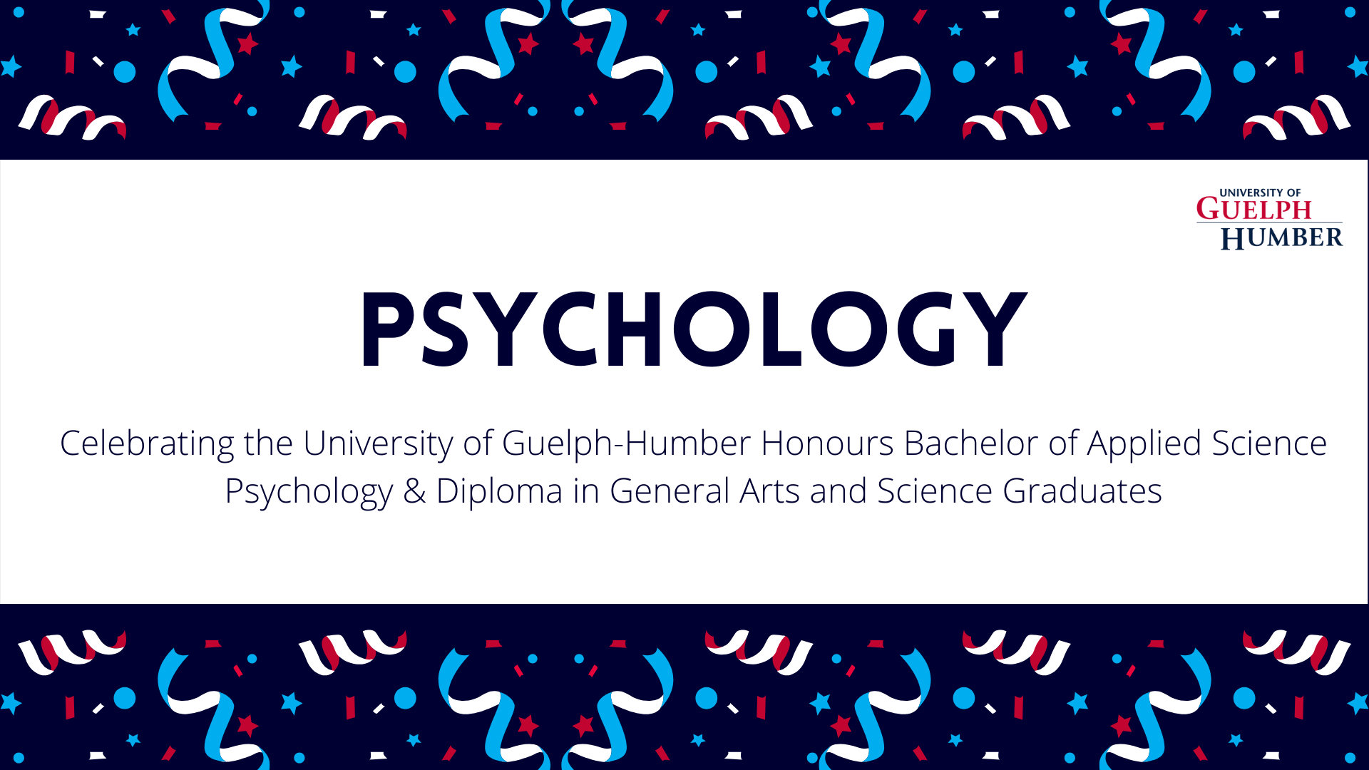 Convocation 2021 Psych guelphhumber.ca