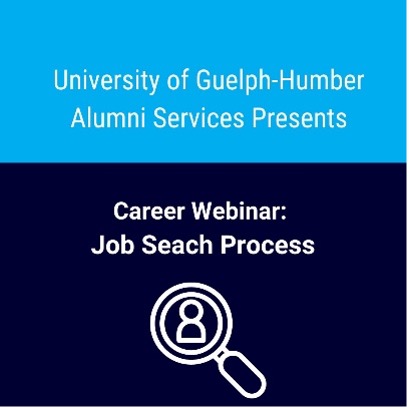 Banner for UofGH Alumni Career Webinar: Job Search Process