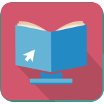 Monitor/book combination icon