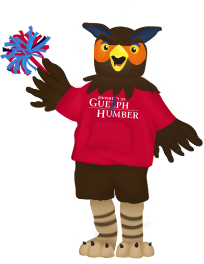 Swoop with pompoms