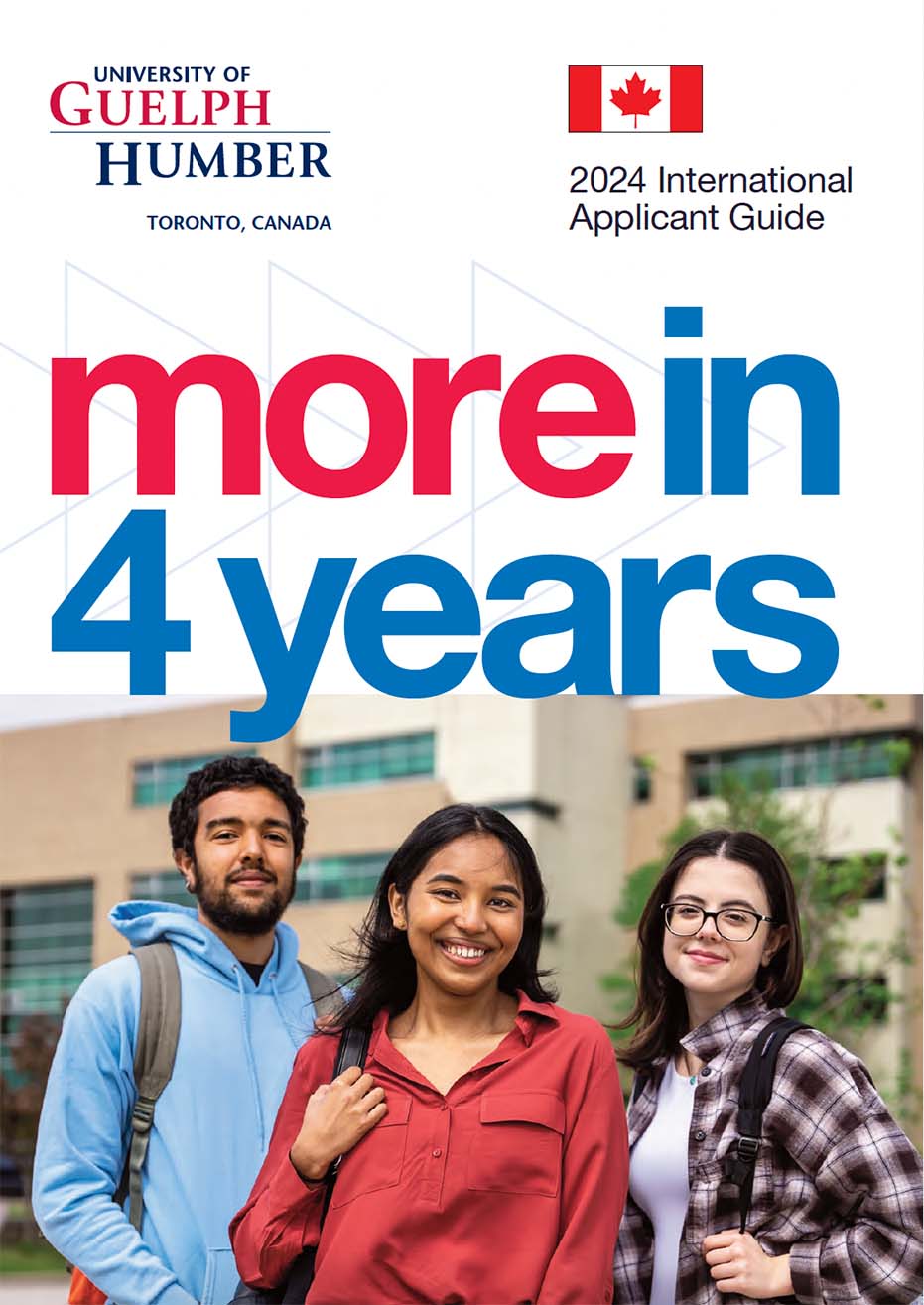 Cover page of International Applicant Guide