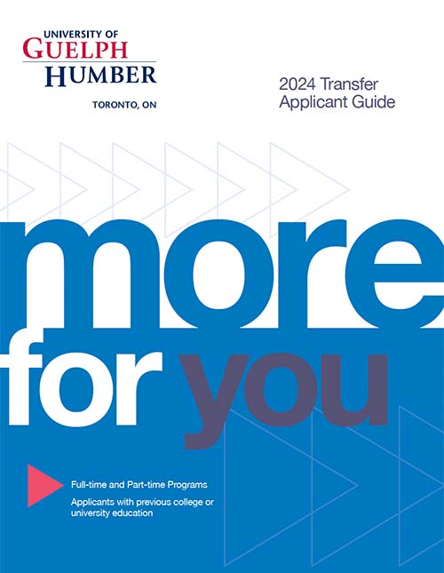 social worker course humber college transfer guide cover