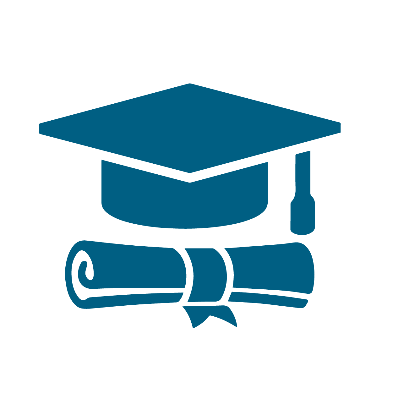 Grad hat icon