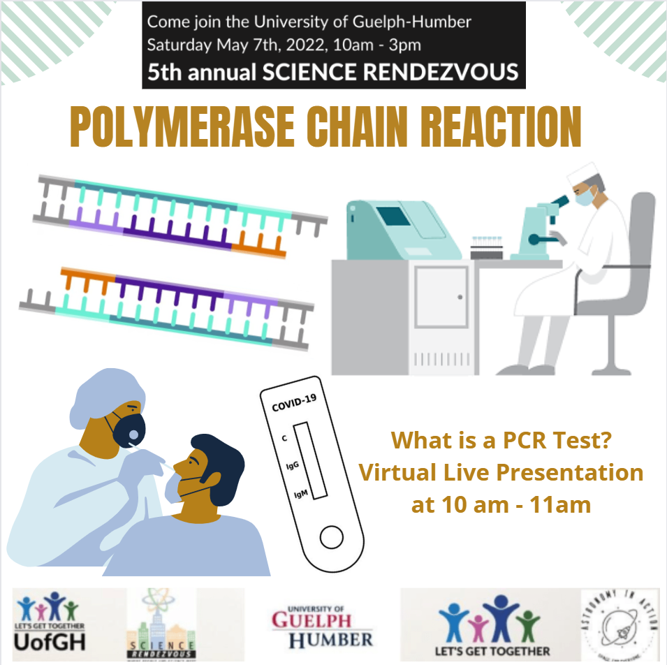 Polymerase Chain Reaction - What is a PCR Test? Virtual Live Presentation at 10am-11am