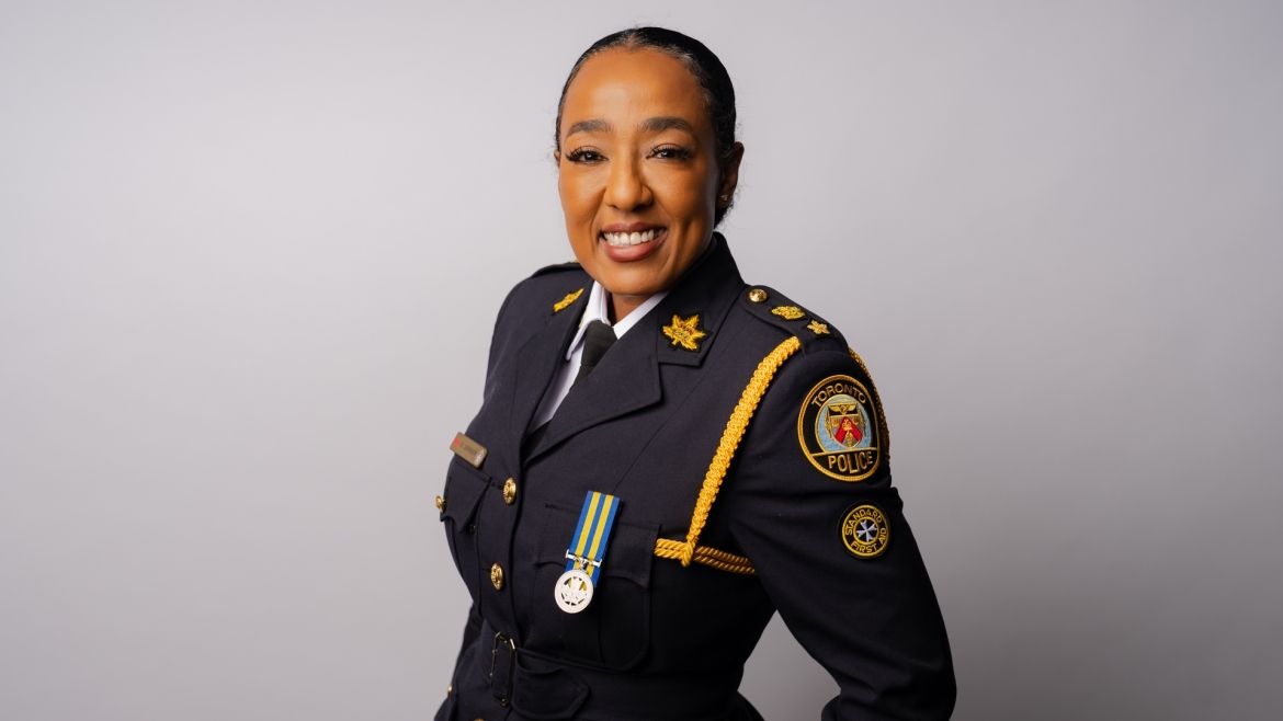 Staff Superintendent Kelly Skinner in the Toronto Police Service tunic