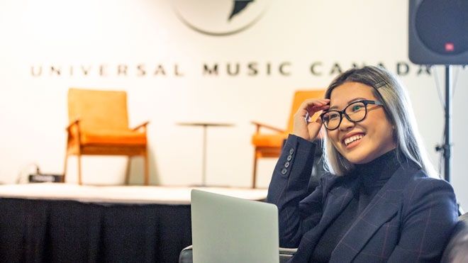 Placement at Universal Music Canada