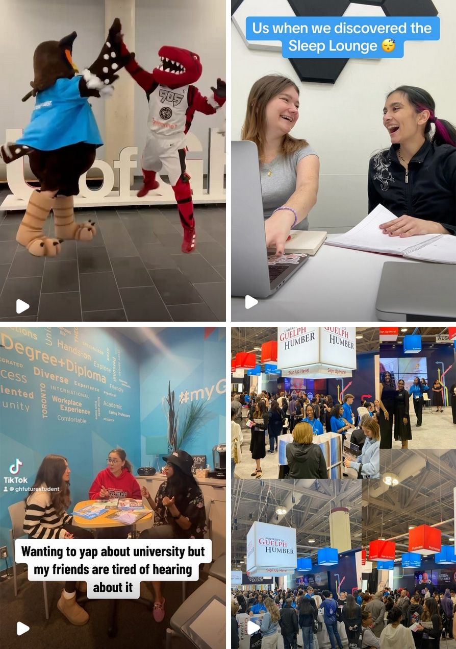 collage of instagram posts