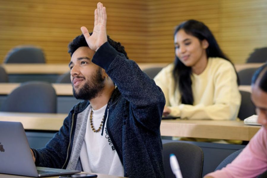 Students in classroom